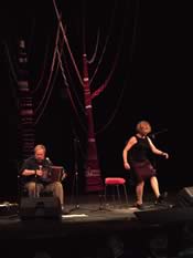 Ian Bell and Anne in Estonia